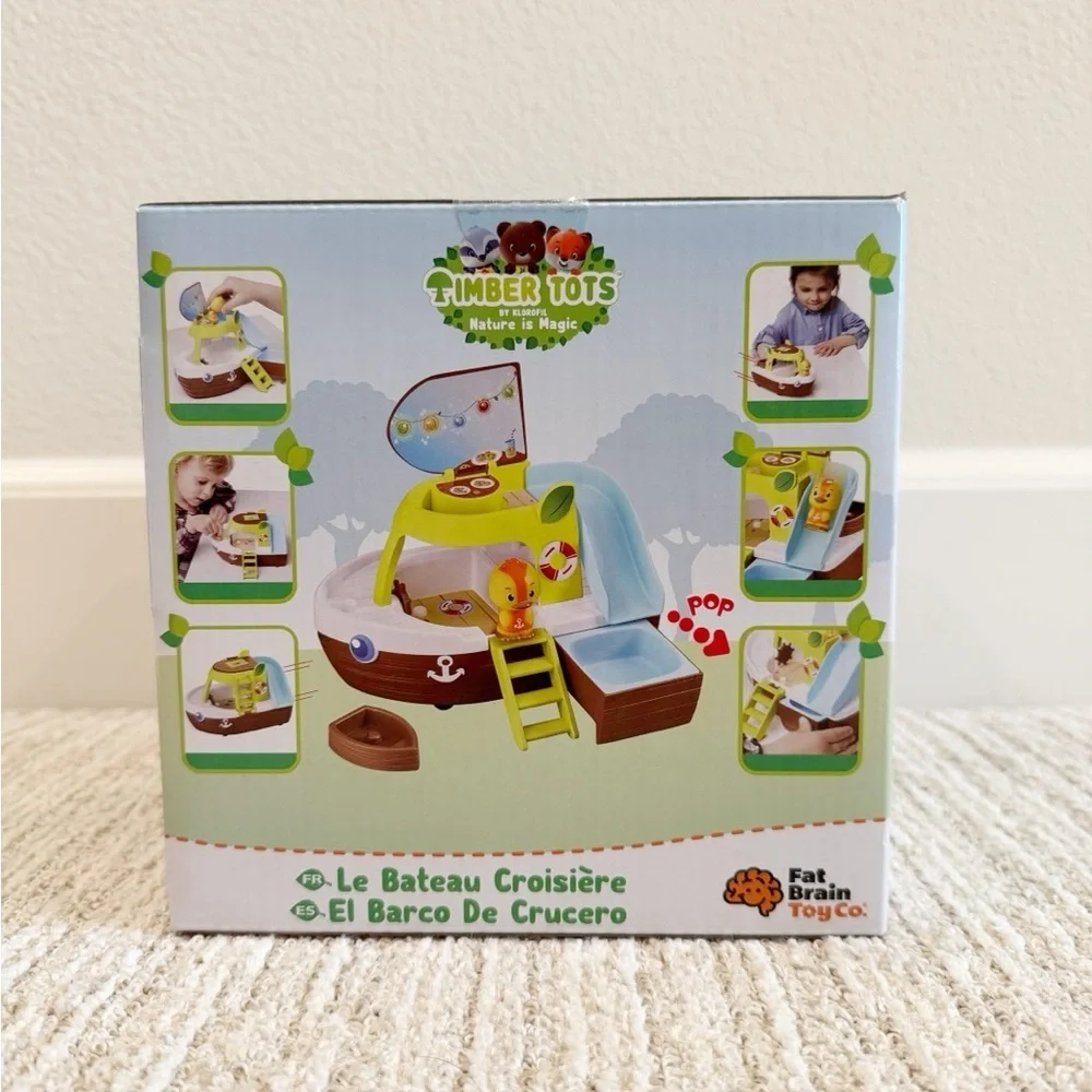 Timber Tots Cruise Ship Playset – Fat Brain Toy Co  New in Box